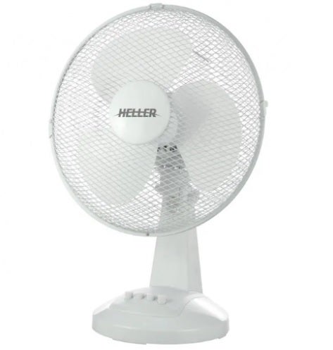 Heller HHDF30SG Desk Electric Fan